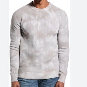 Theory Tie Dye Masten Crew Ribbed Sweater